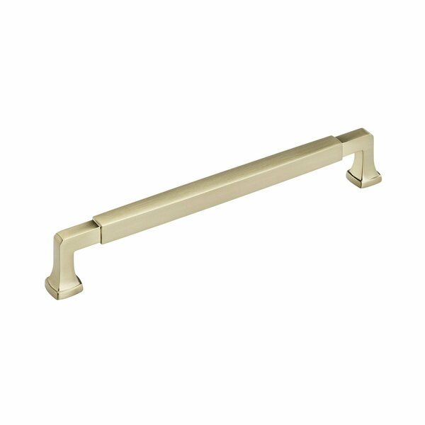 Amerock Stature 8-13/16 in 224 mm Center-to-Center Golden Champagne Cabinet Pull BP36890BBZ
